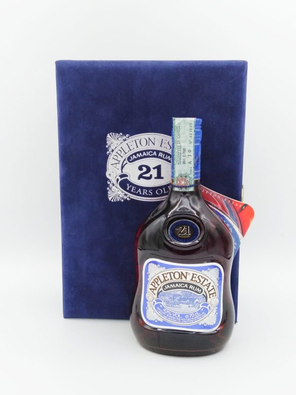 Appleton 21 Box In Very Rare Velvet 2004 Appleton Estate