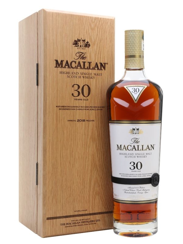 THE MACALLAN 30 YEARS SHERRY CASK (BOX)